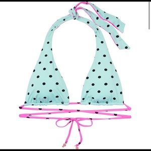 Victoria secret polka dot reversible bikini
